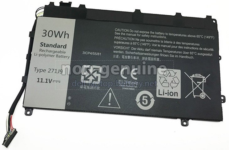 Dell Latitude 13 7350 Battery 30wh Replacement Dell Latitude 13 7350 Laptop Battery 3 Cells 11 1v