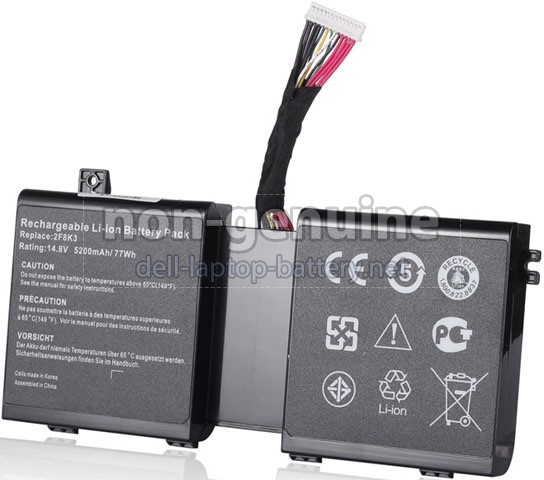 Dell Alienware M18x R3 Battery 50mah Replacement Dell Alienware M18x R3 Laptop Battery 8 Cells 14 8v