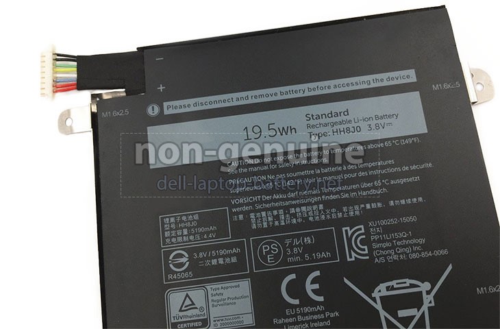 Battery for Dell WXR8J laptop