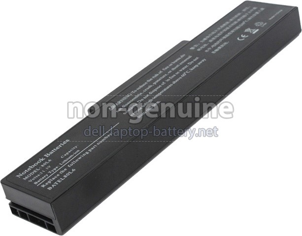 Battery for Dell BATE80L6 laptop