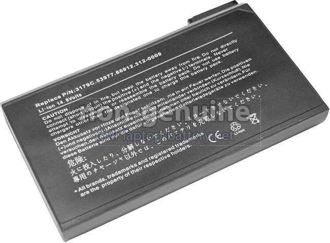 Battery for Dell Latitude CPI 366 laptop