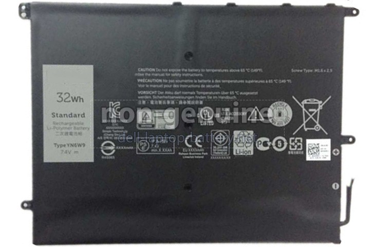 Battery for Dell YN6W9 laptop