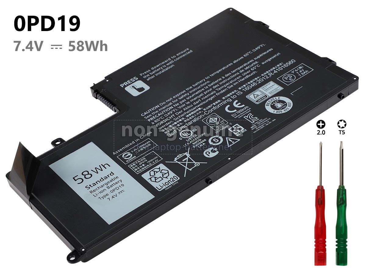 replacement Dell Inspiron 14 5443 battery