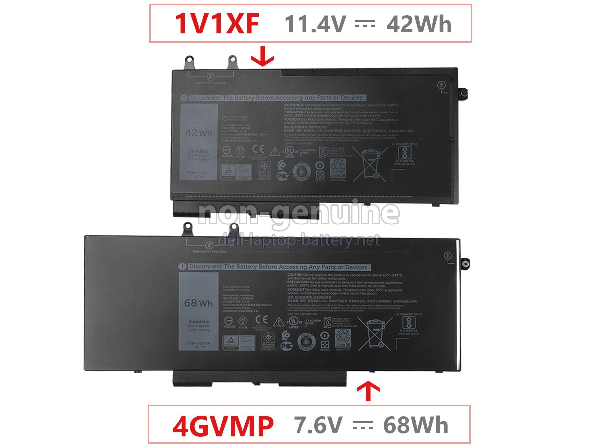 replacement Dell 9JRYT battery