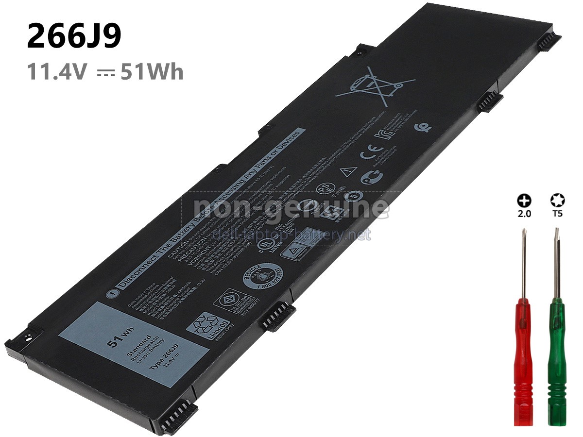 replacement Dell INS 15PR-1648BR battery