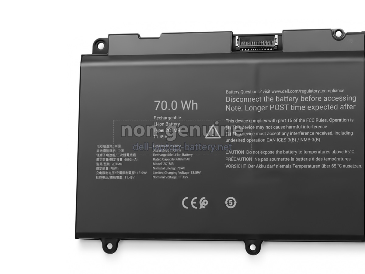 replacement Dell 2C1MR battery