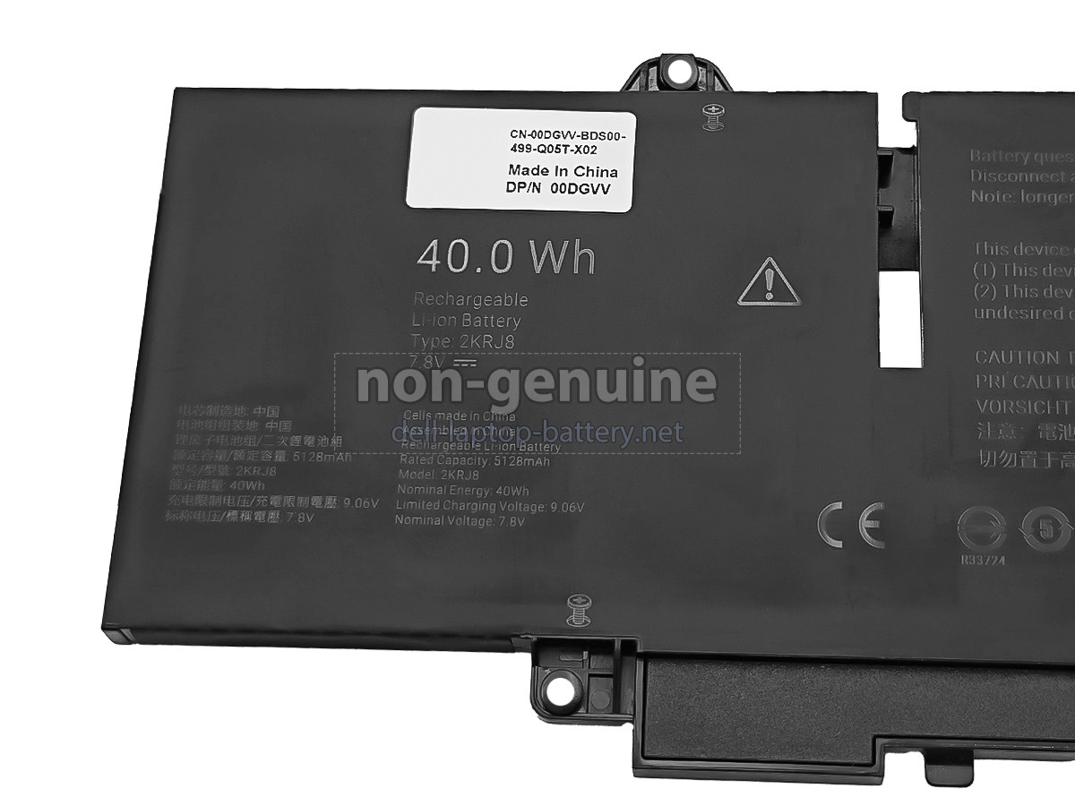 replacement Dell 2KRJ8 battery