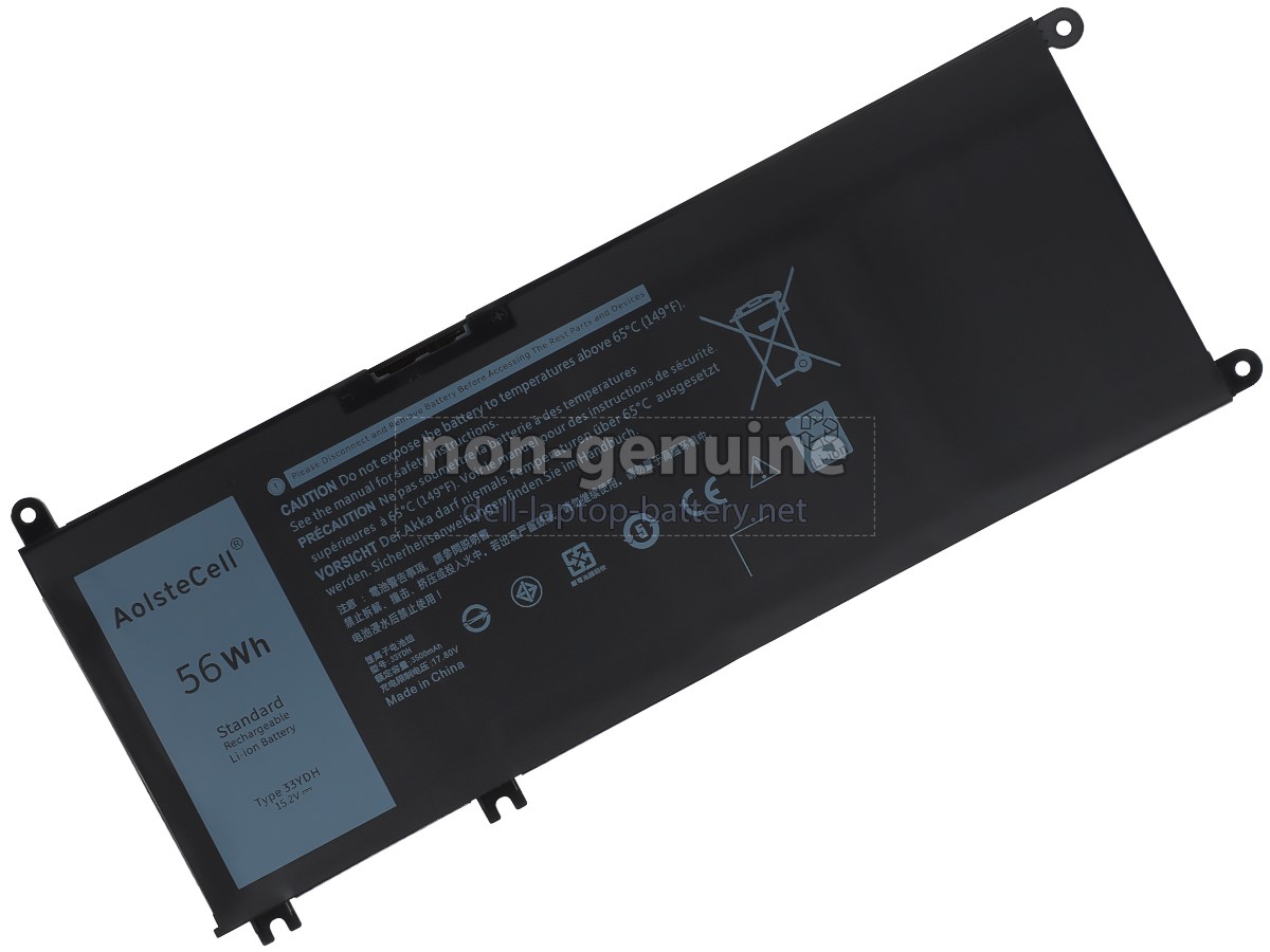 replacement Dell P72F001 battery
