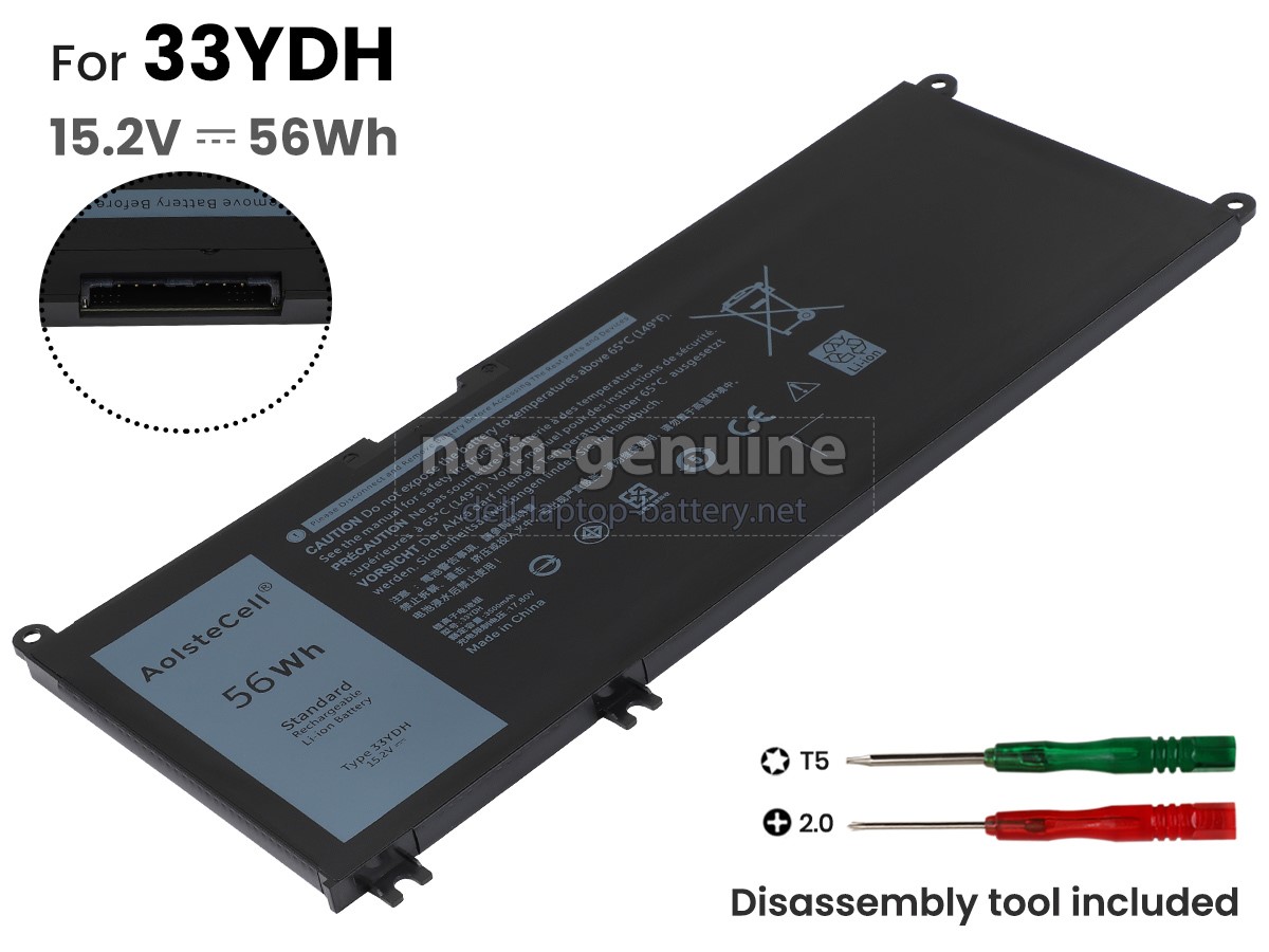 replacement Dell P72F battery