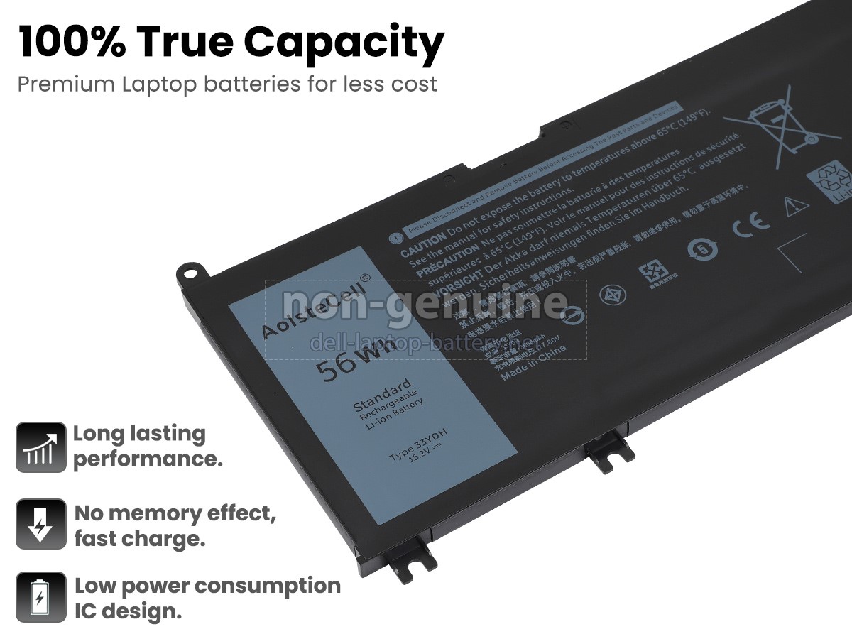 replacement Dell Inspiron 15 7000 2-IN-1 battery