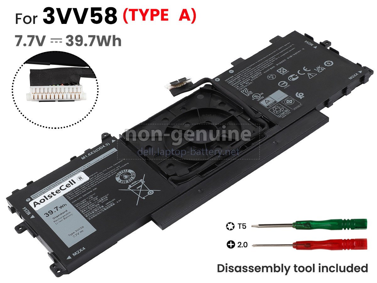 replacement Dell P141G001 battery