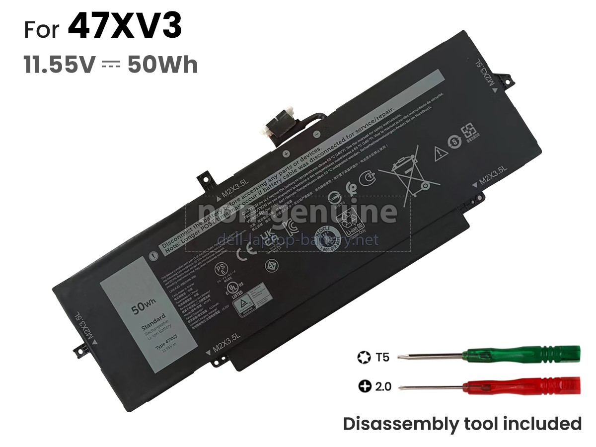 replacement Dell Latitude 9330 battery
