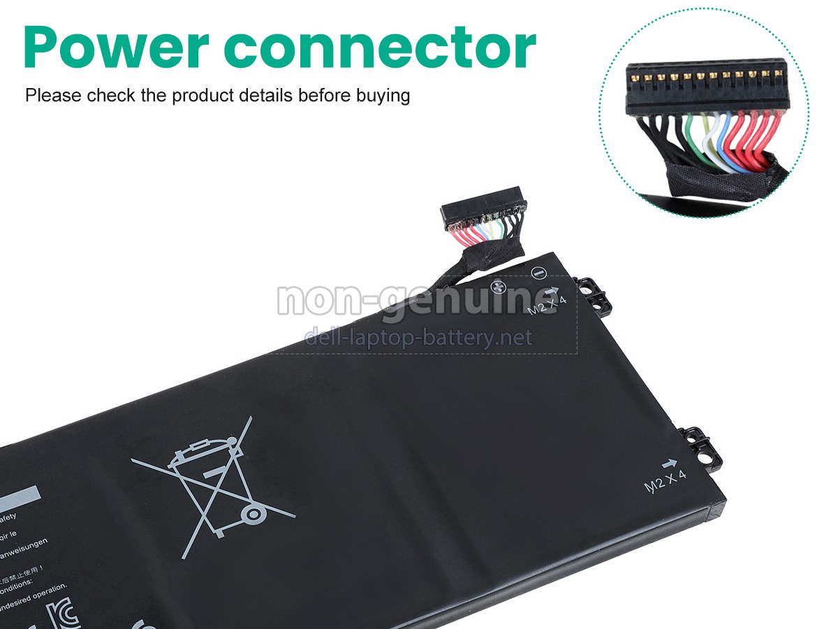 replacement Dell P102F003 battery