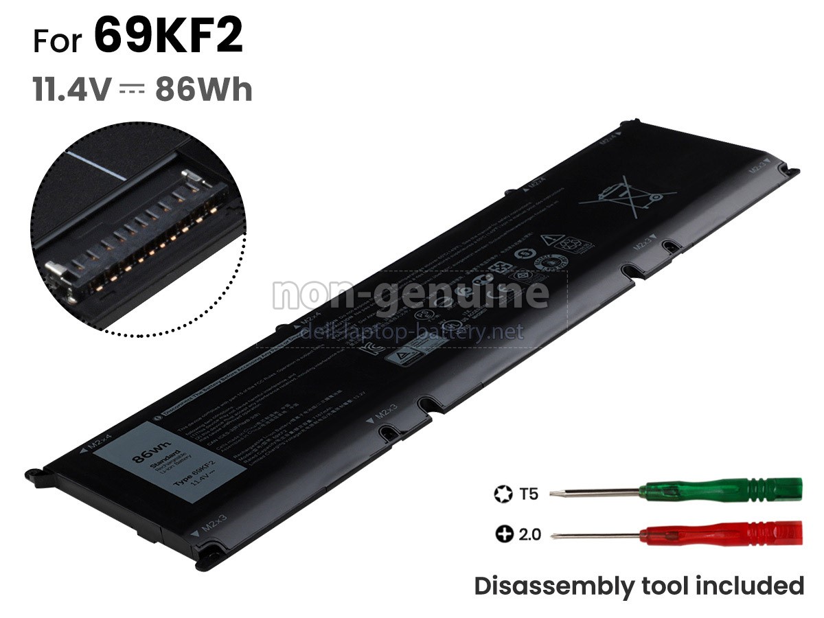 replacement Dell XPS 15 9520 battery