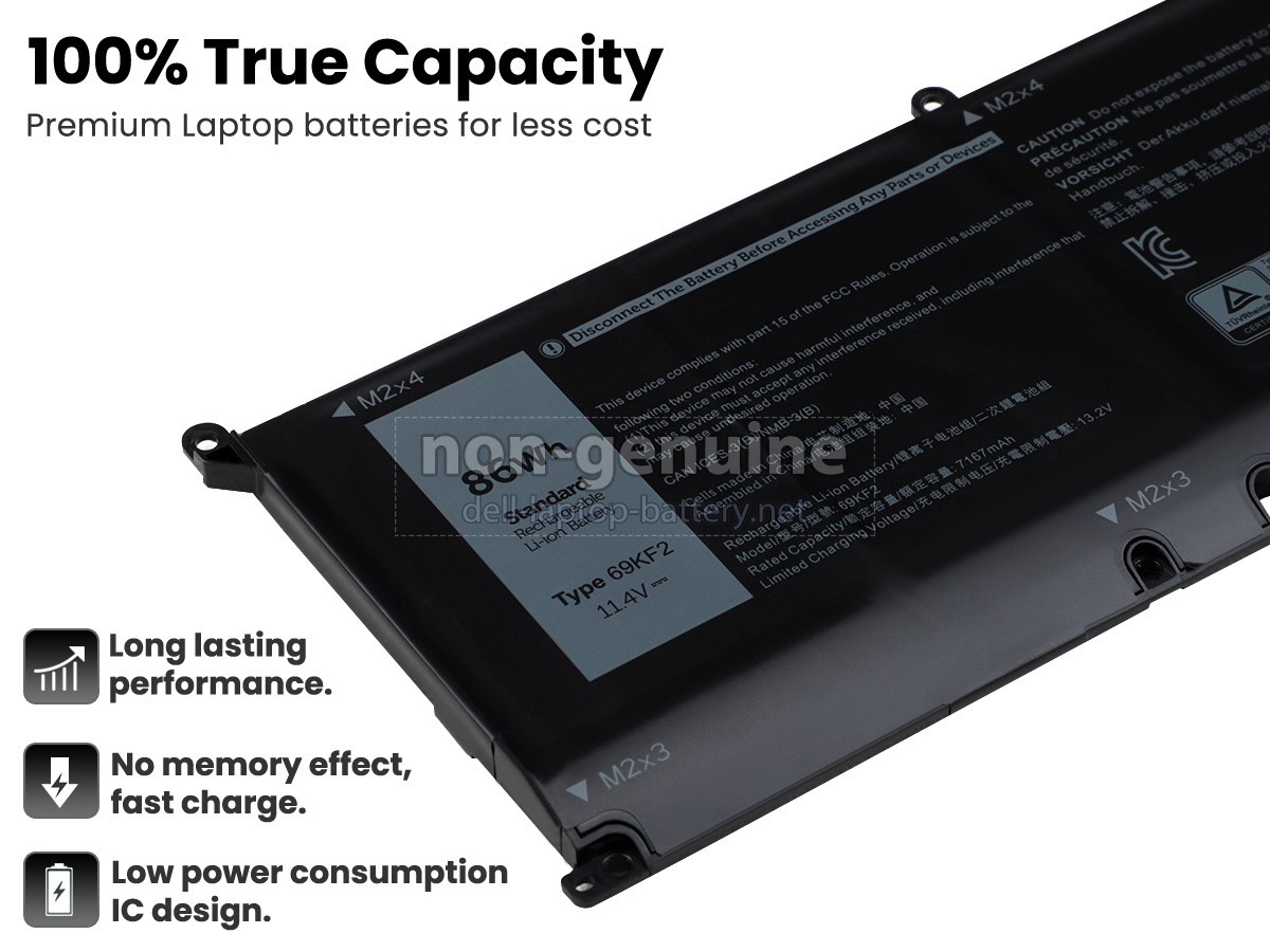 replacement Dell Vostro 7620 battery