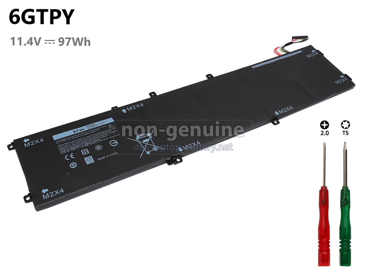 replacement Dell XPS 15-9560-D1645 battery