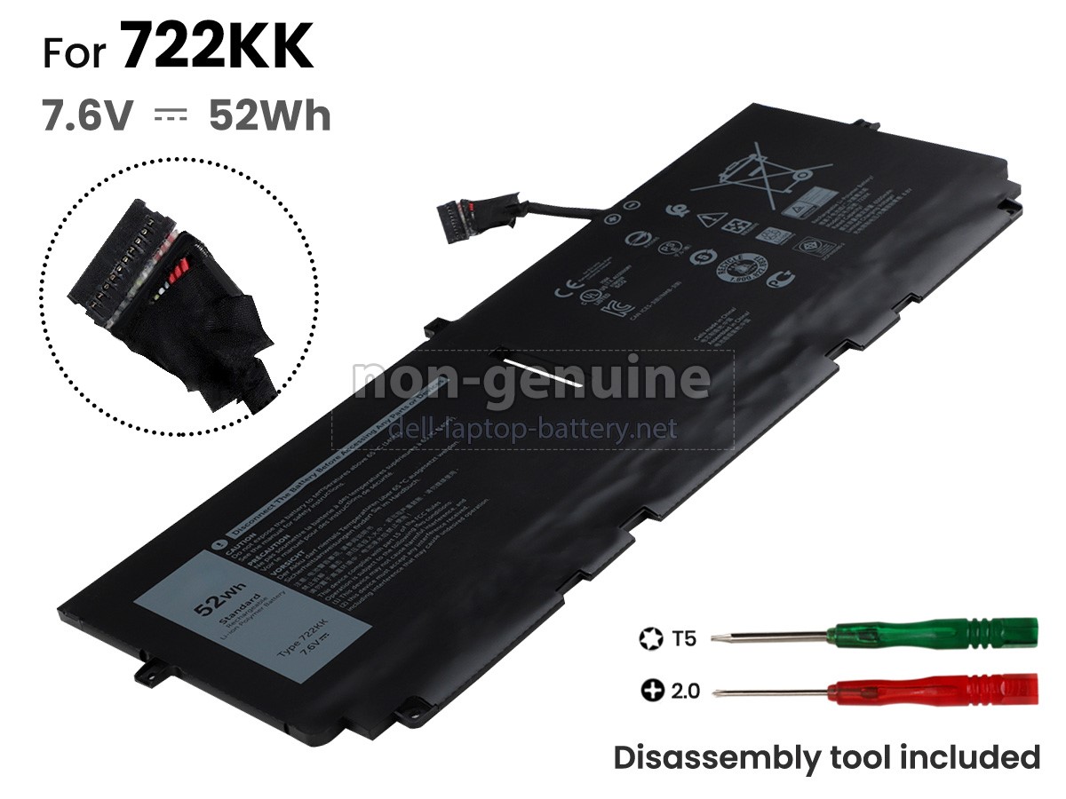 replacement Dell XPS 13 9300 battery