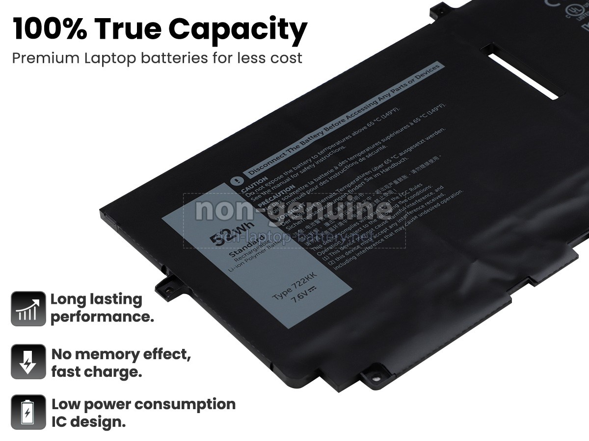 replacement Dell XPS 13 9300 battery