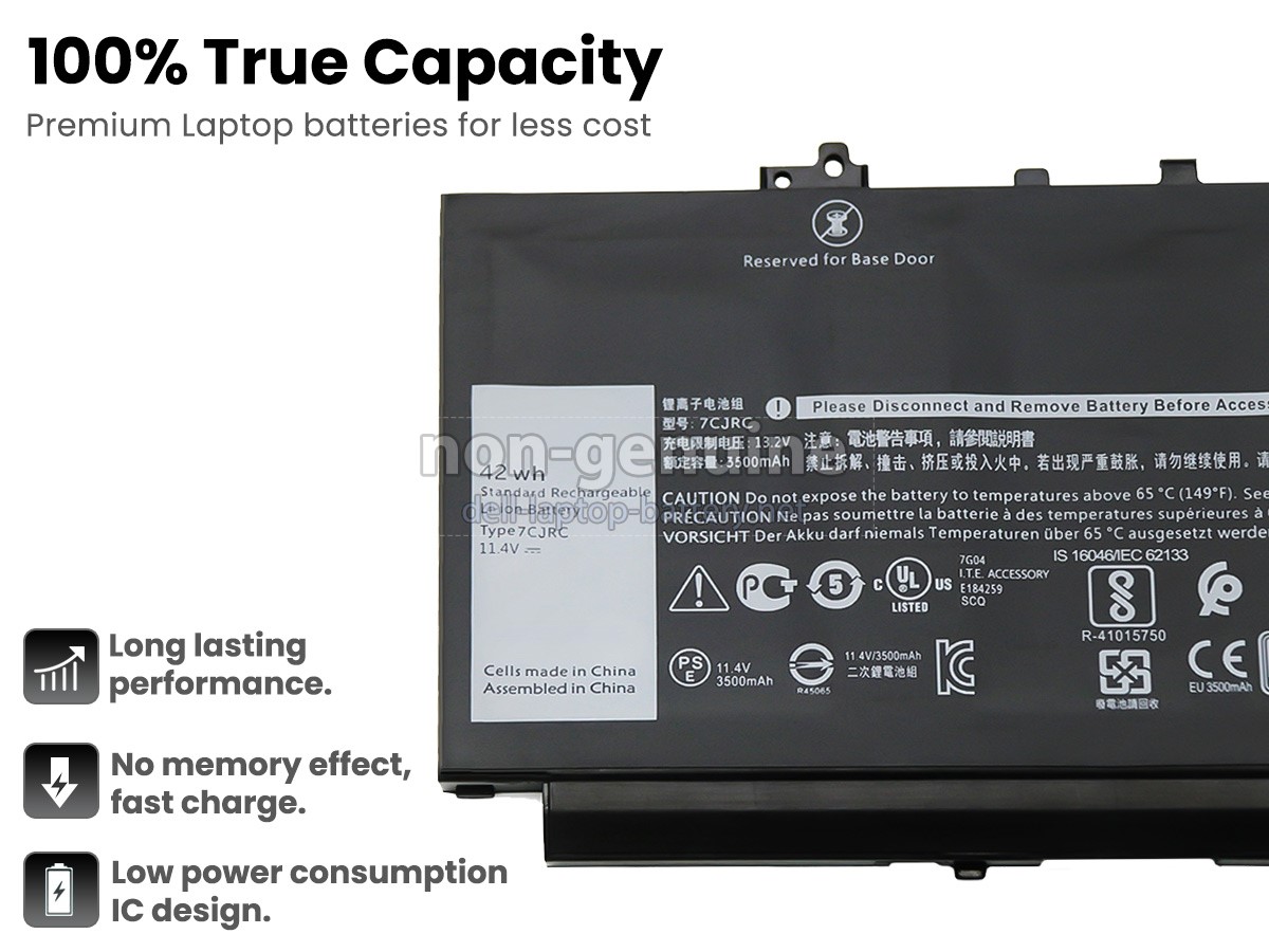 replacement Dell Latitude 12 E7470 battery