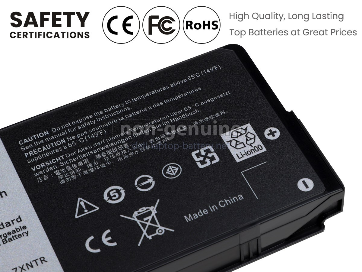 replacement Dell Latitude 7220 RUGGED EXTREME Tablet battery