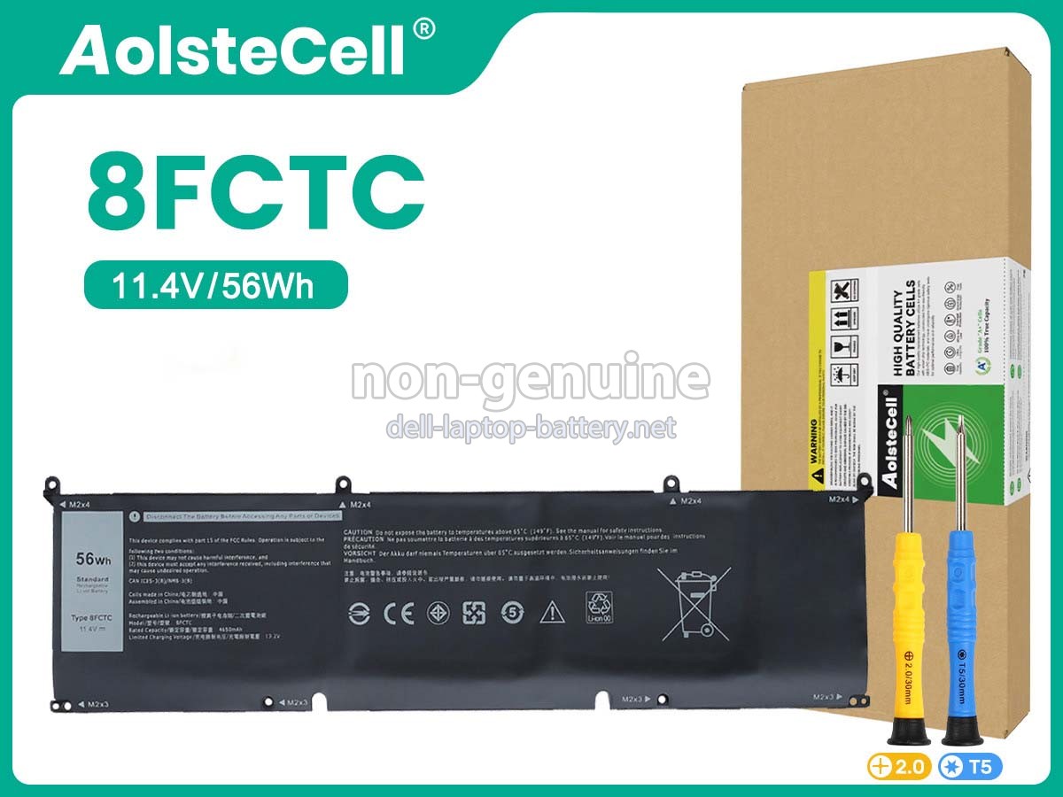 replacement Dell 8FCTC battery