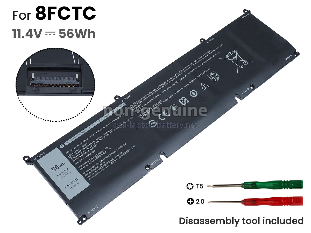 replacement Dell Precision 5570 battery