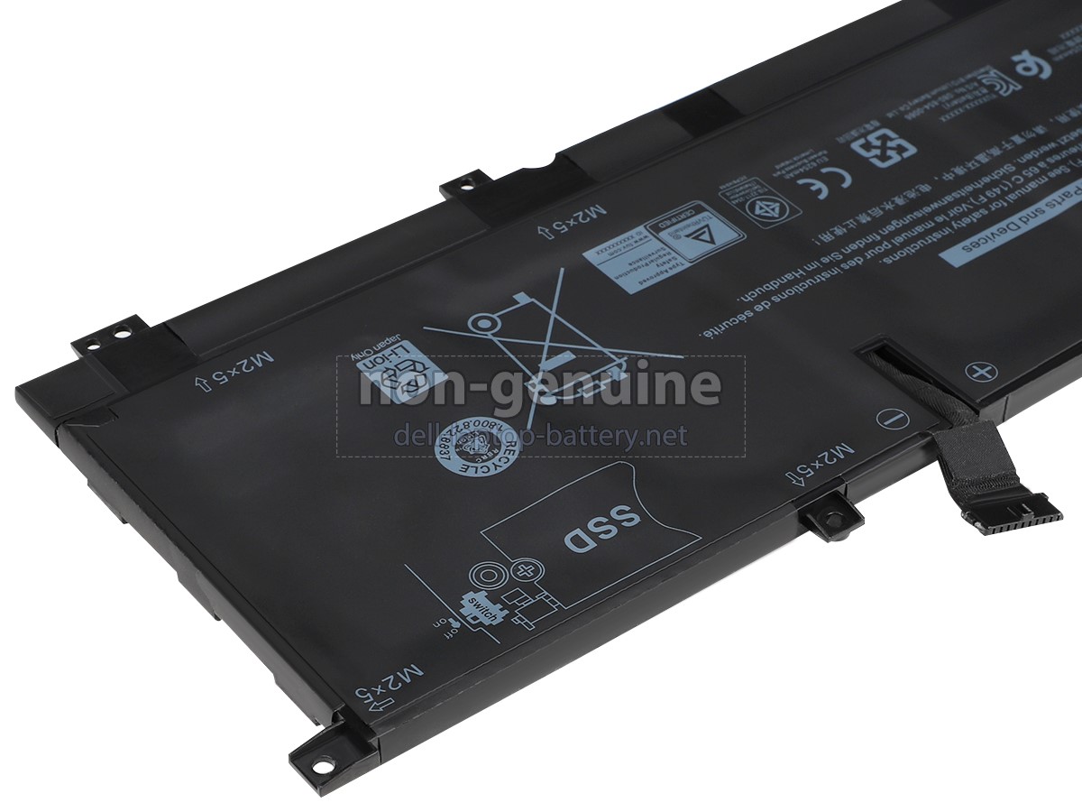 replacement Dell XPS 15-9575-D1605TS battery