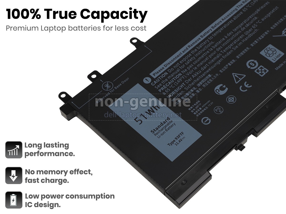replacement Dell Latitude E5280 battery