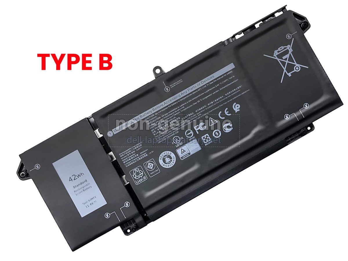 replacement Dell P110F001 battery