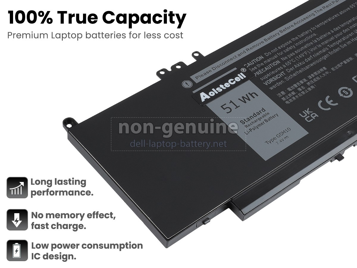 replacement Dell 79VRK battery