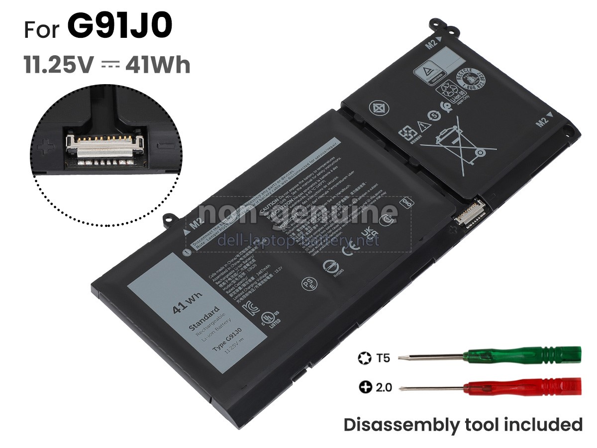 replacement Dell Inspiron 7415 2-IN-1 battery