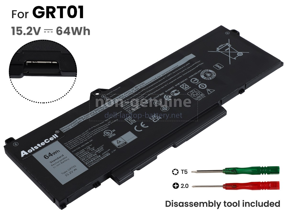 replacement Dell 53XP7 battery