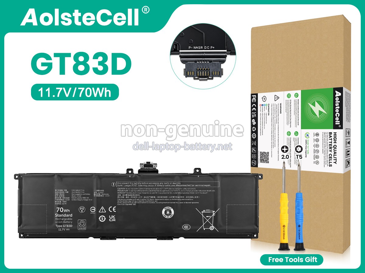 replacement Dell XPS 14 9440(2024) battery