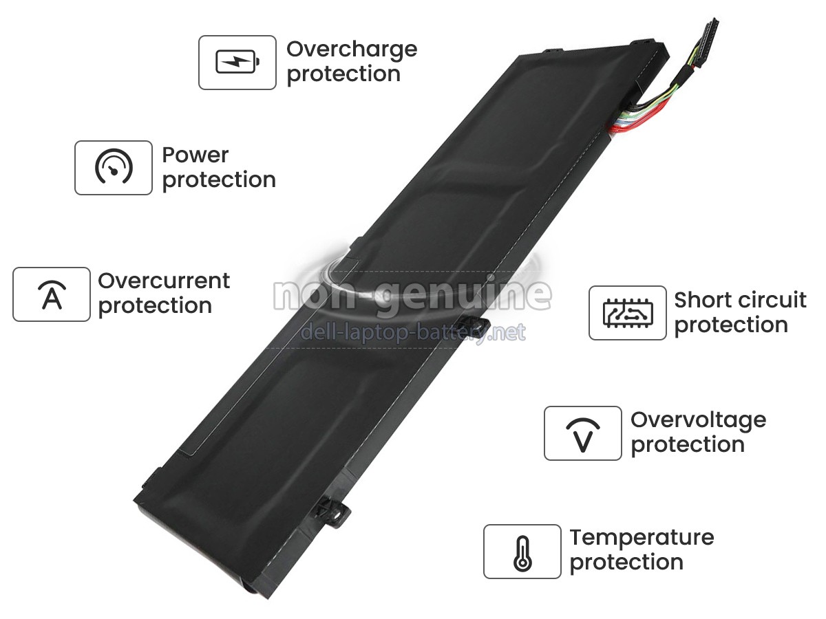 replacement Dell P102F003 battery