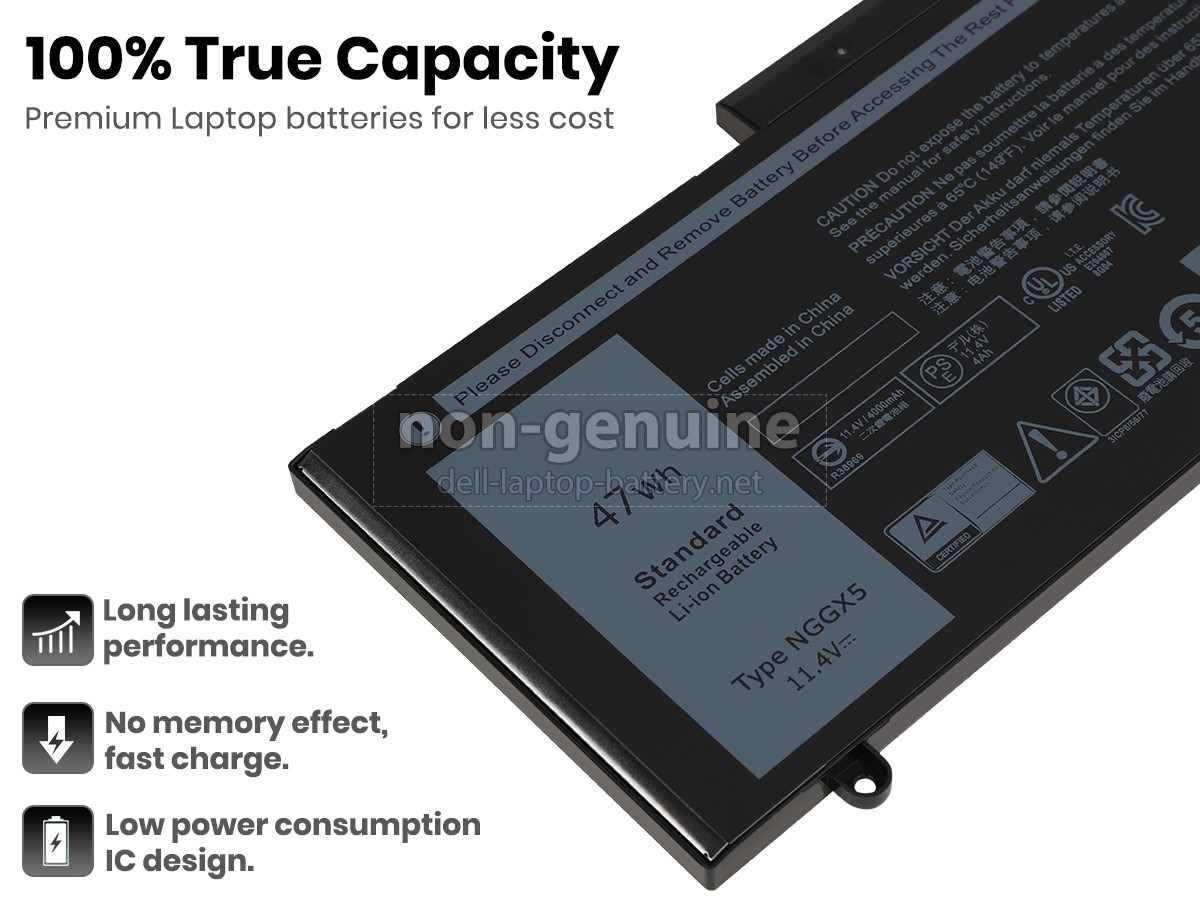 replacement Dell Latitude E5550 battery