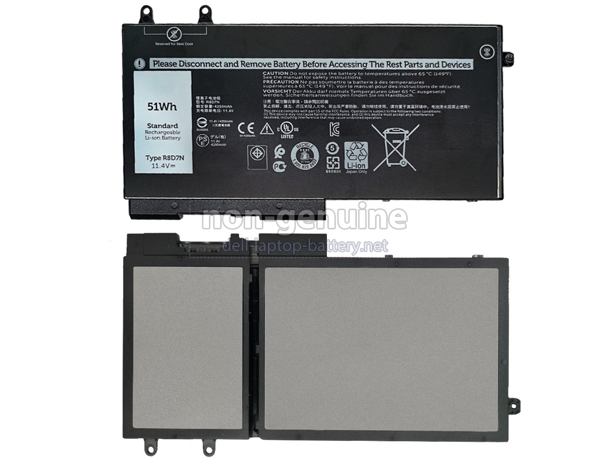 replacement Dell Inspiron 7506 2-IN-1 BLACK battery