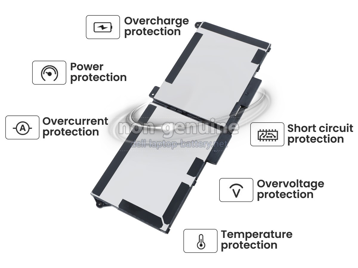 replacement Dell RJ40G battery