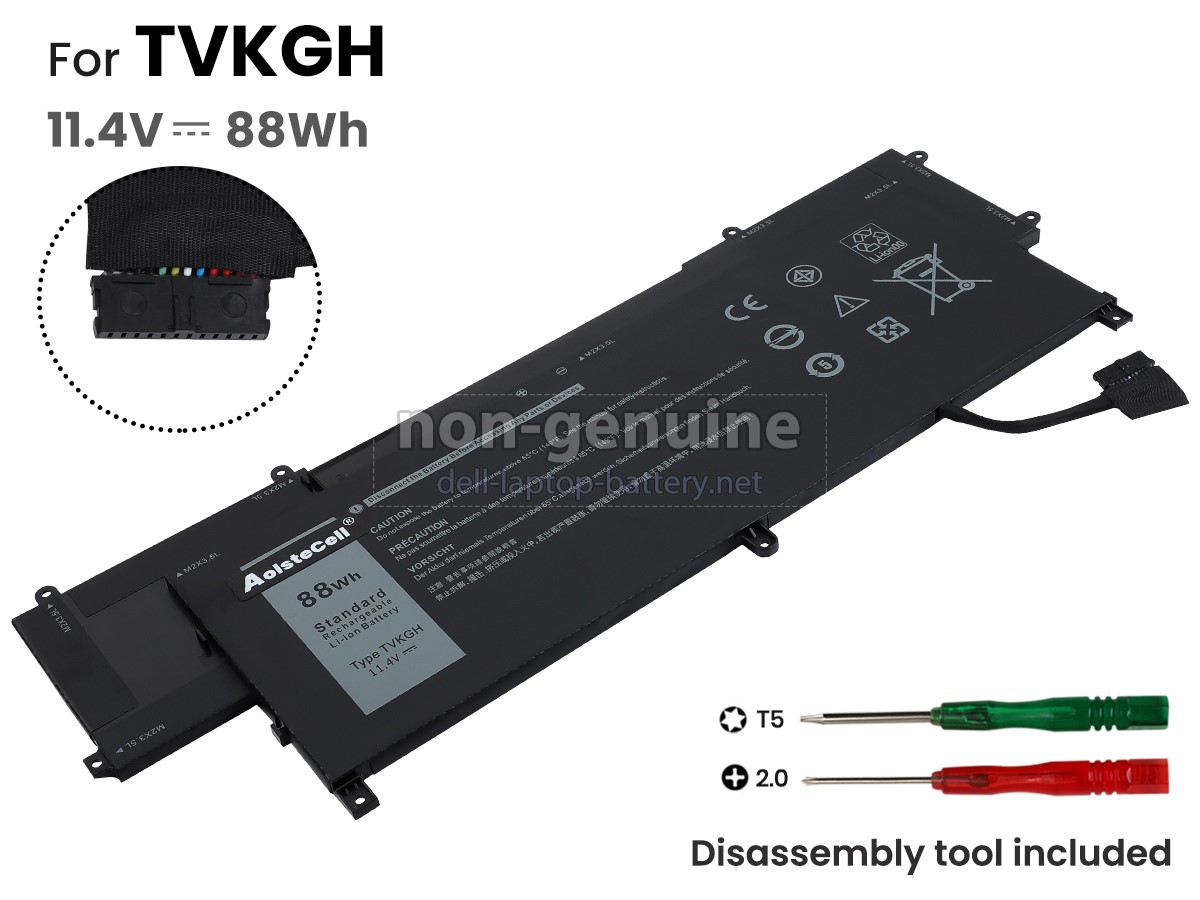 replacement Dell P95F001 battery