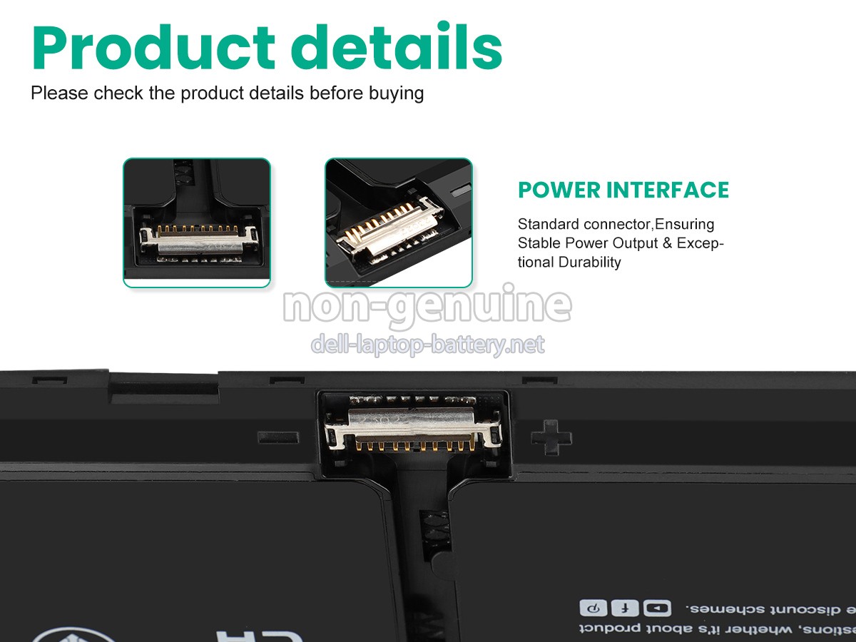 replacement Dell P106F battery