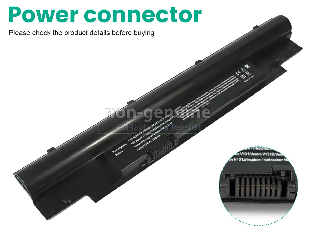 replacement Dell Inspiron 14Z(N411Z) battery