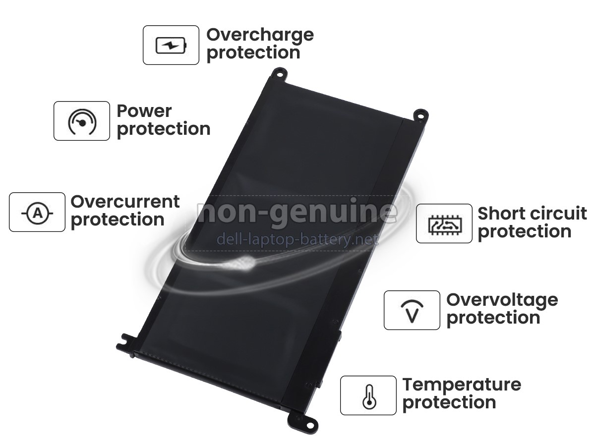 replacement Dell Inspiron 15 7570 battery