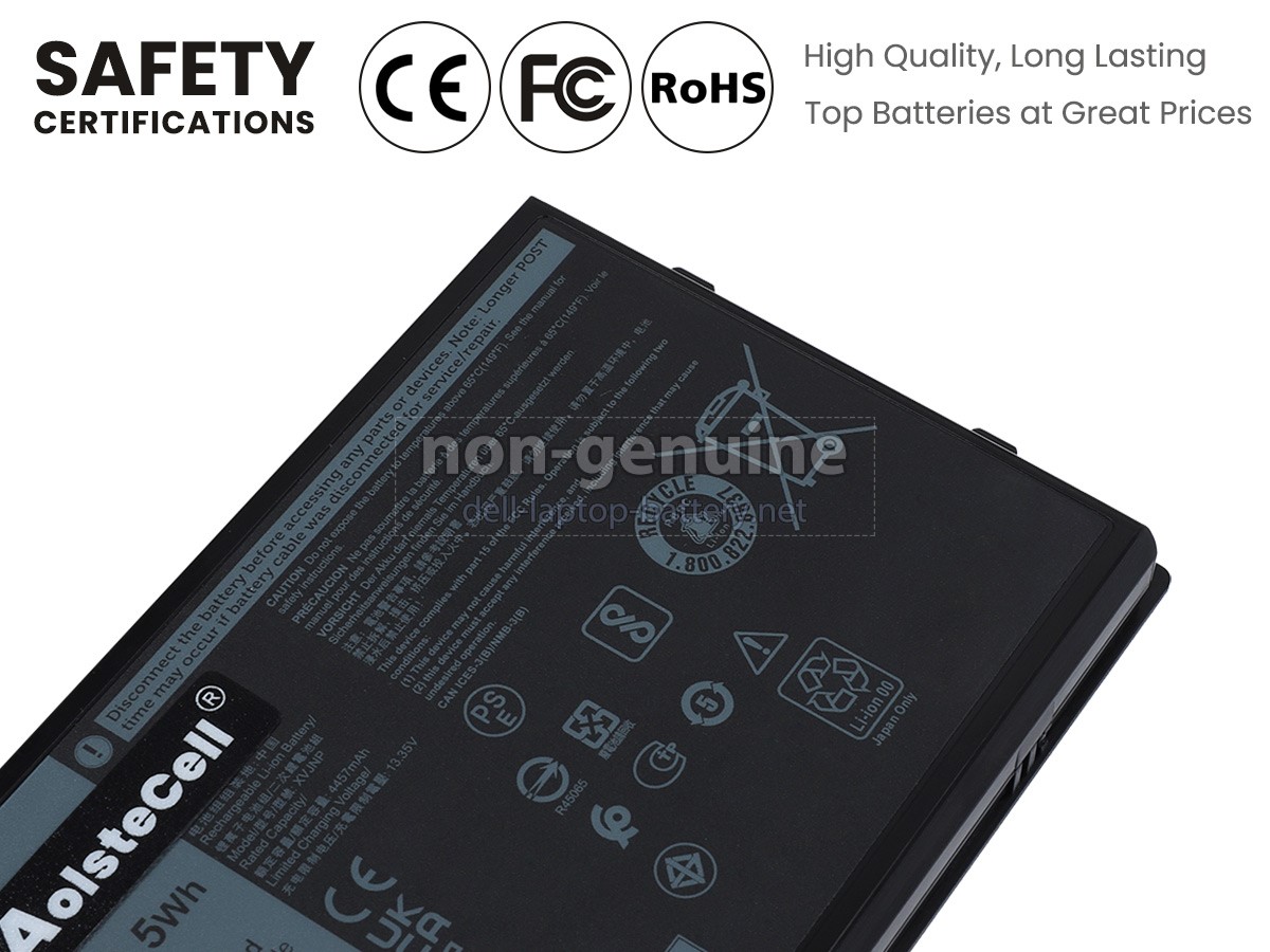 replacement Dell Latitude 7330 RUGGED EXTREME battery