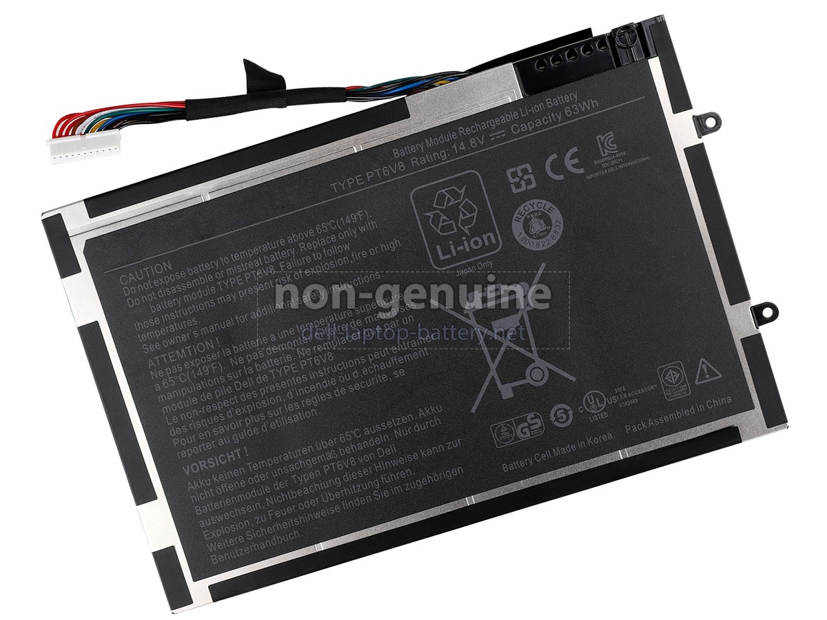 replacement Dell Alienware M14X R2 battery