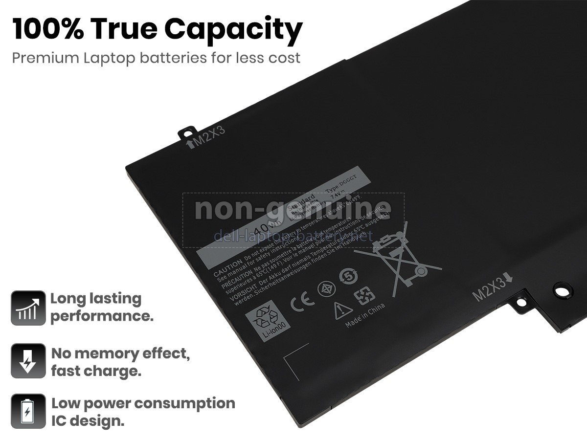 replacement Dell 0DGGGT battery