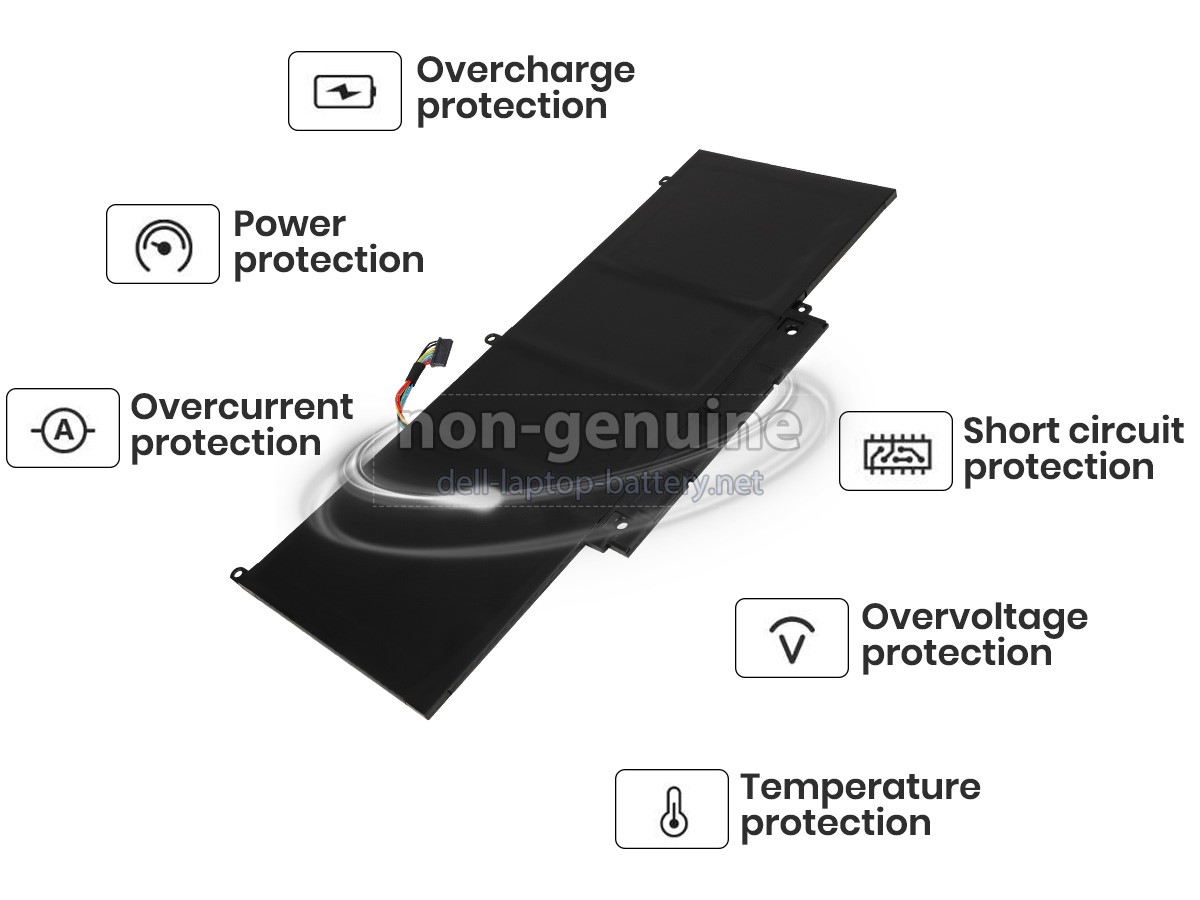 replacement Dell P16T battery