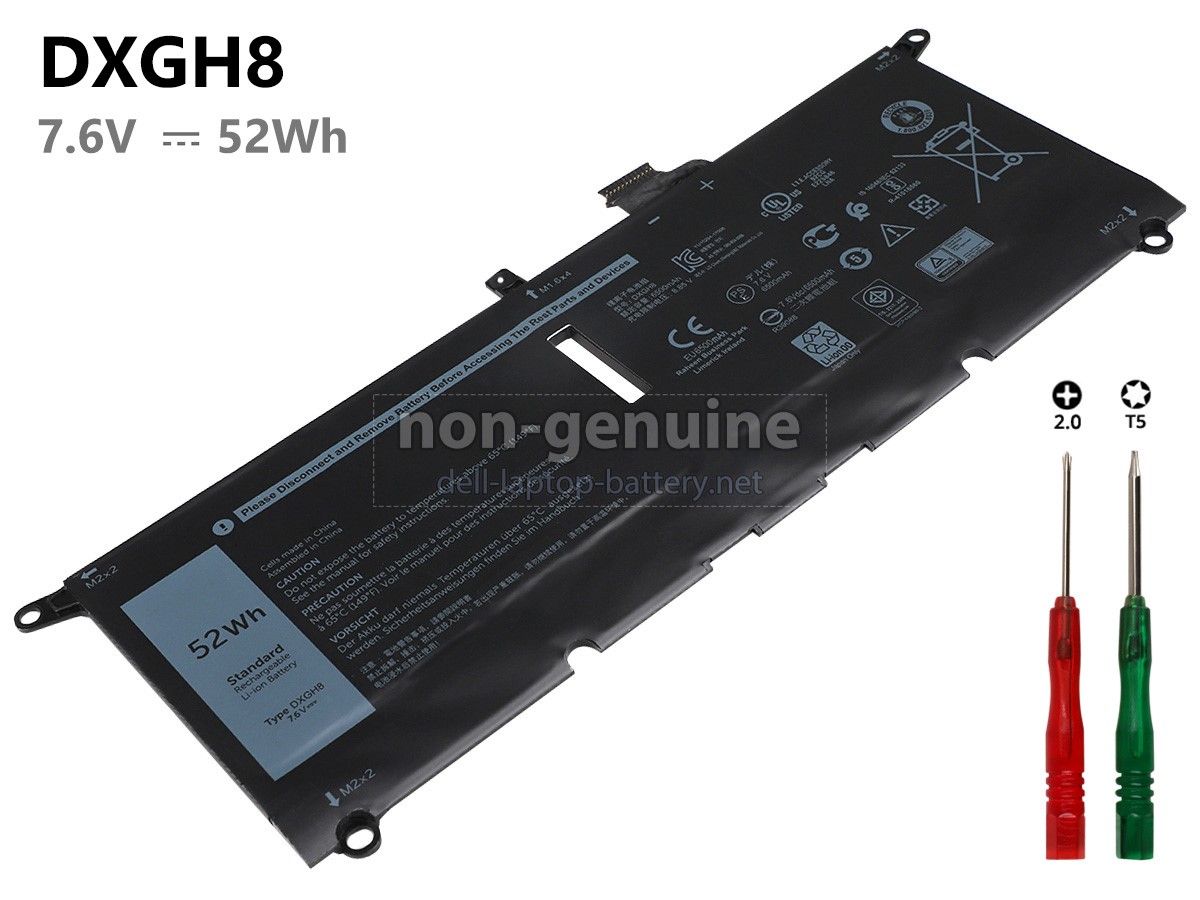 replacement Dell XPS 13-9370-D1605G battery