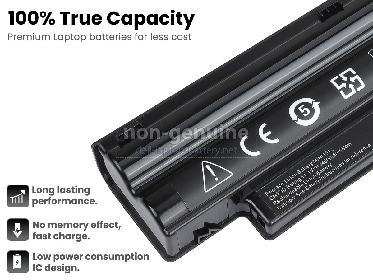 replacement Dell Inspiron Mini 1012 (464-1012) battery