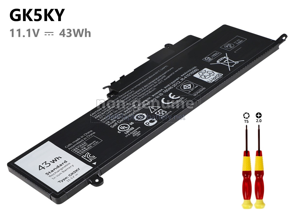 replacement Dell Inspiron 15 (7558) battery