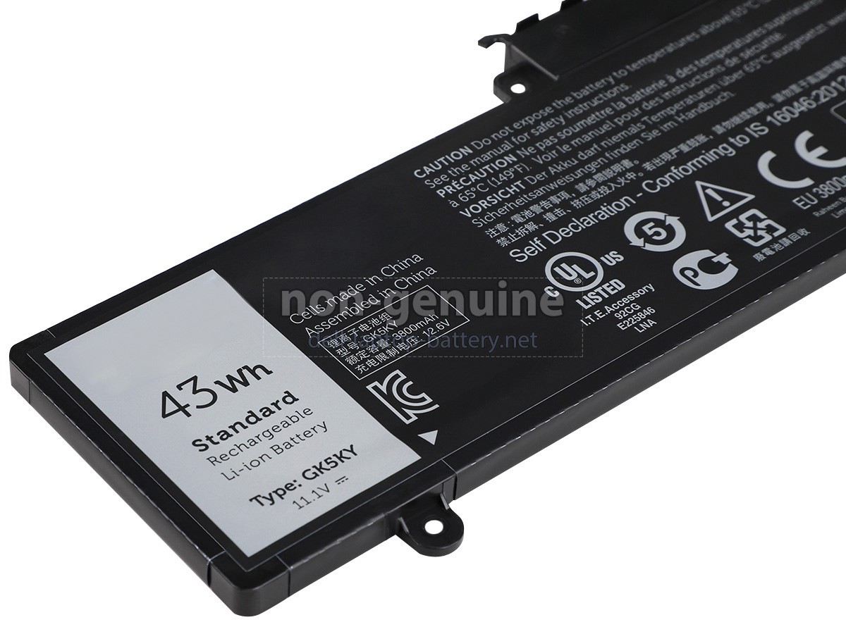 replacement Dell Inspiron 7353 2-IN-1 battery