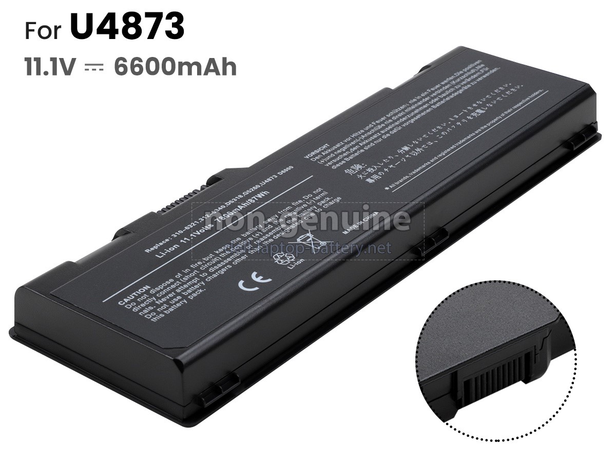 replacement Dell Inspiron 9200 battery